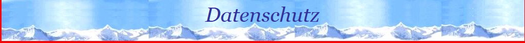Datenschutz